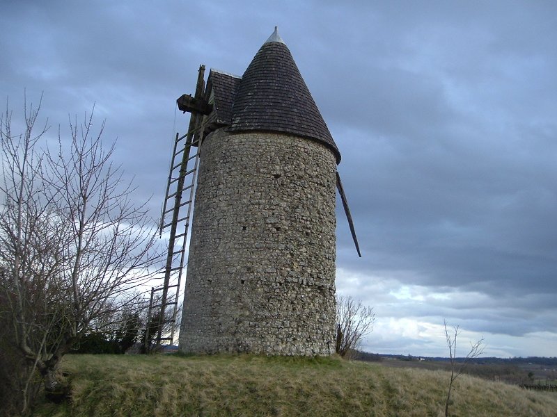 old-french-windmill